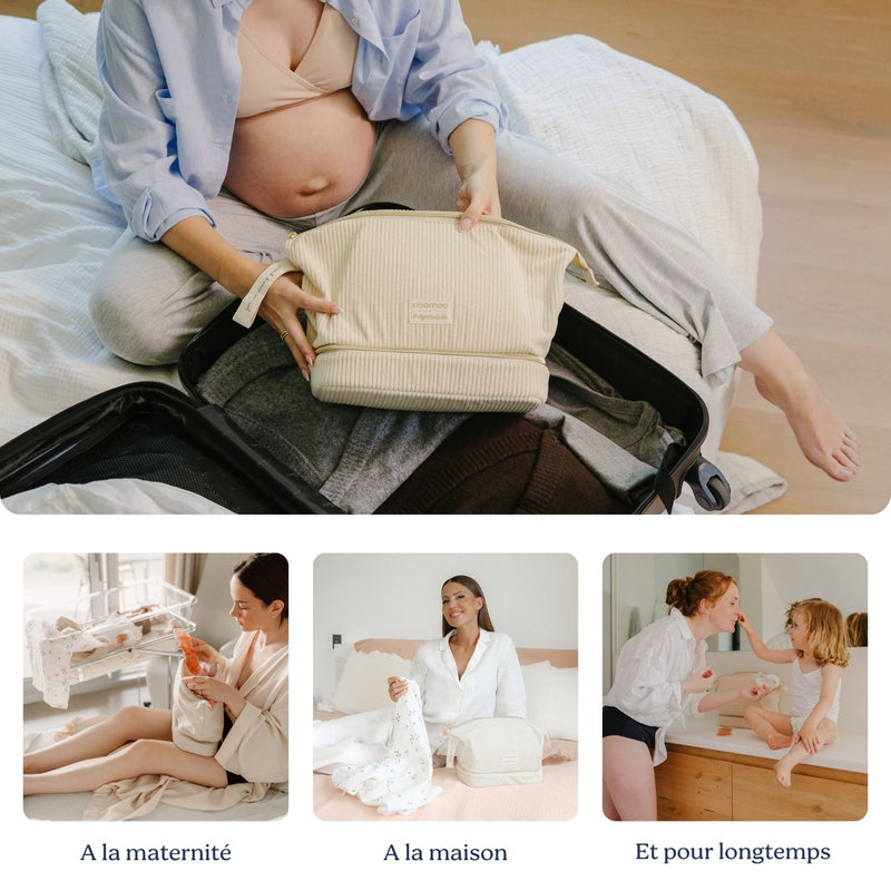 Trousse De Maternité Mommy Vanity Sand Babymoov lifestyle 1