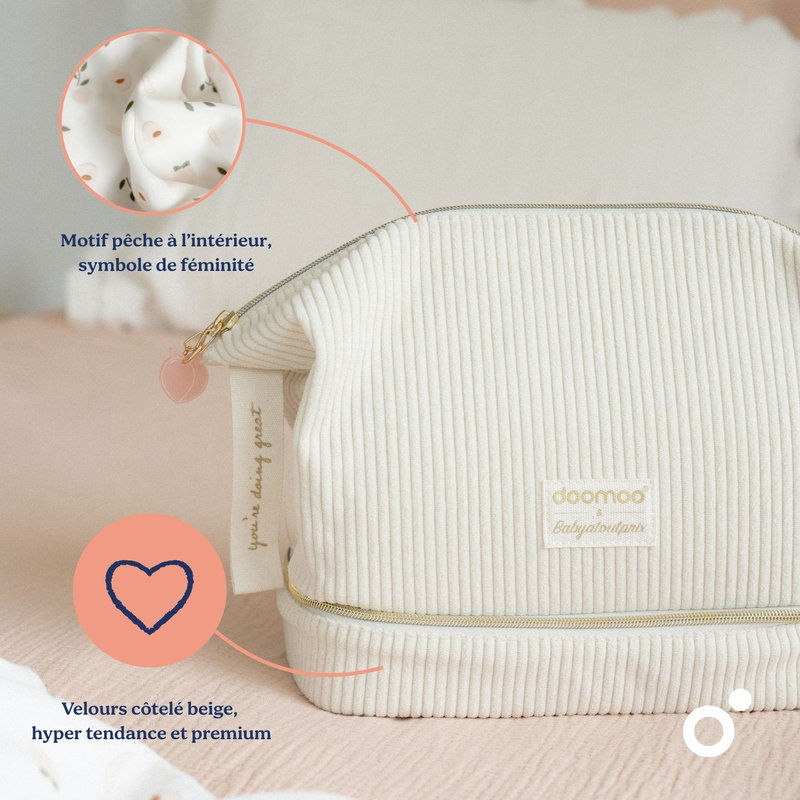 Trousse De Maternité Mommy Vanity Sand Babymoov matière