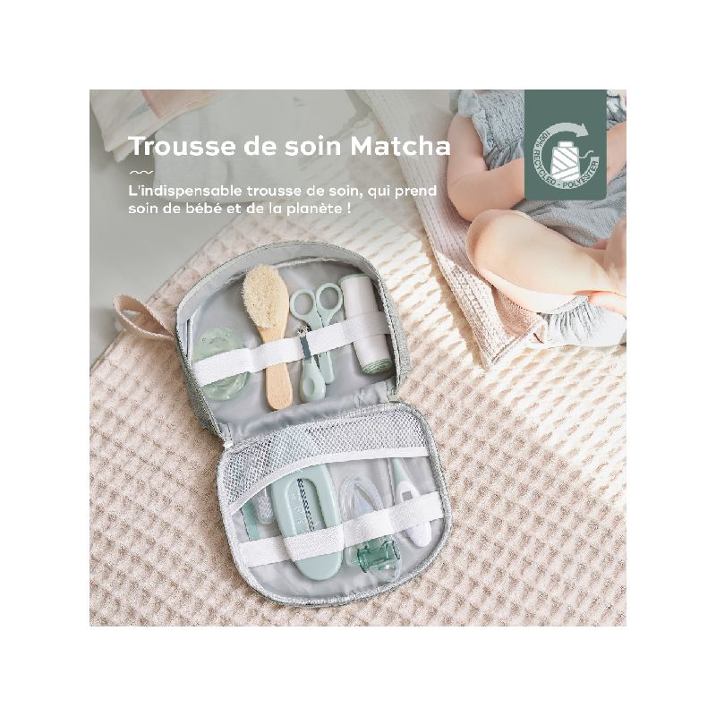 Trousse de soin Matcha Babymoov ambiance