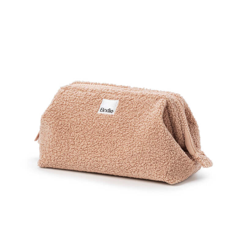 Trousse de toilette Zip&Go™ - Pink Bouclé Elodie produit face