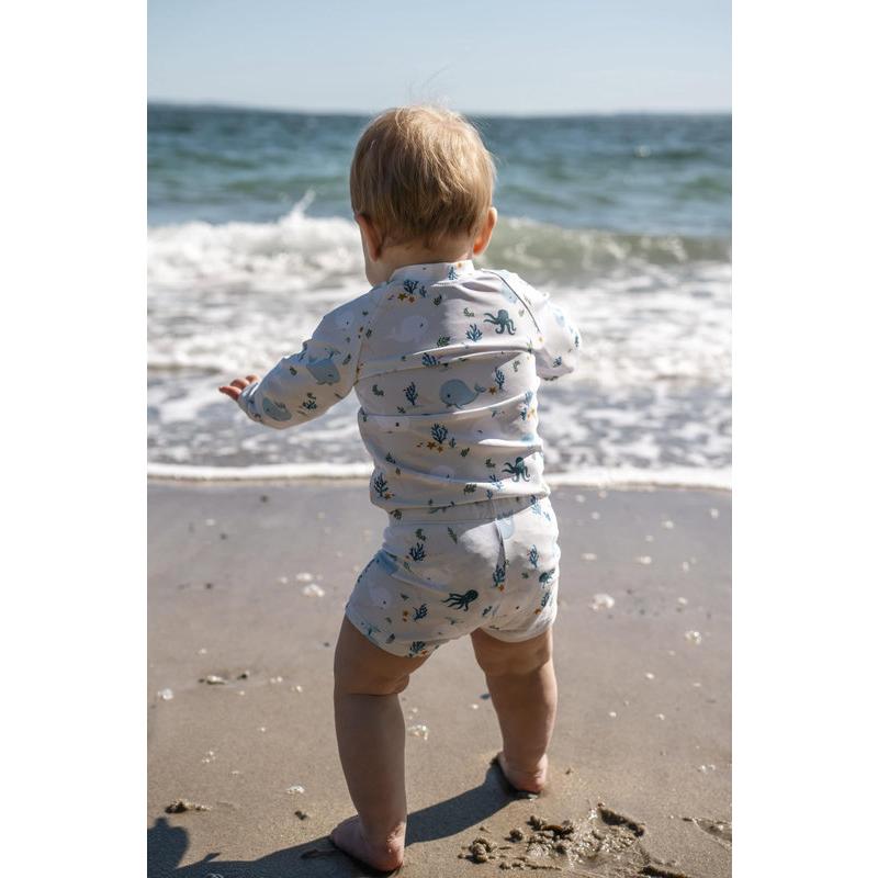 T-shirt anti-UV manches longues 1-2 ans Nor Les contes de Christian la Baleine FILIBABBA lifestyle 1