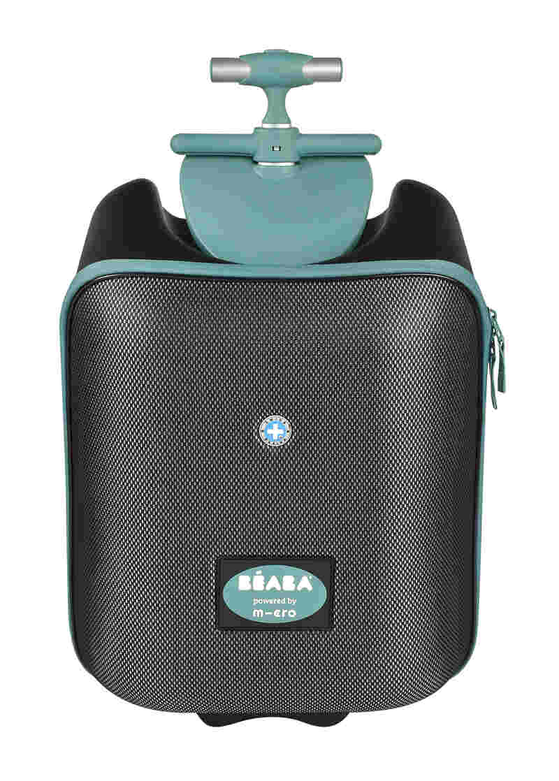 Valise avec assise de voyage Luggage Eazy Beaba face