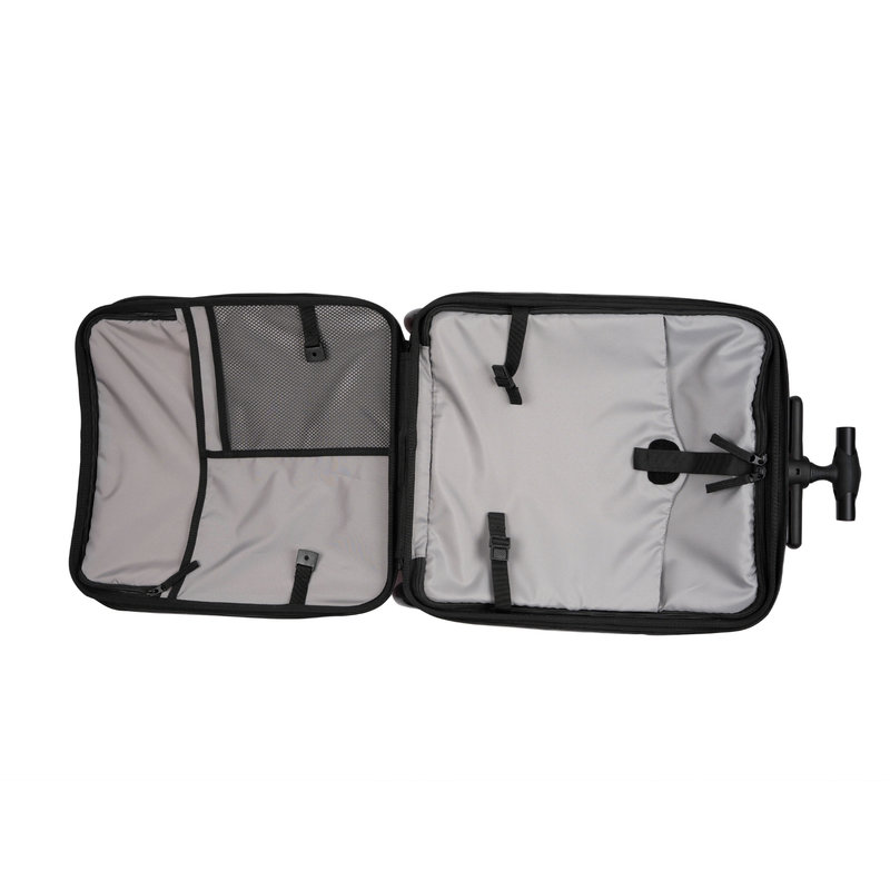 Valise avec assise de voyage Luggage Eazy Guimauve Beaba intérieur