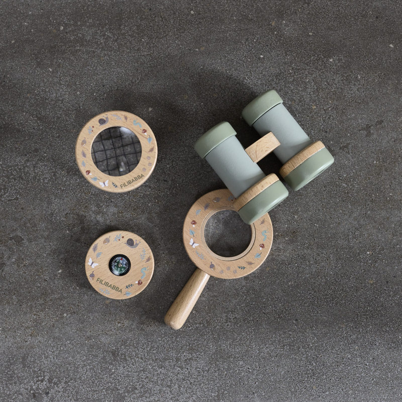 Valise Kit de l'explorateur - Little Wonders Filibabba éléments