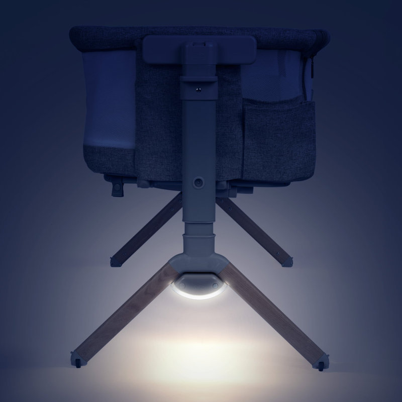 Veilleuse Nightlight Next2Me Armonia Chicco sur berceau nuit 