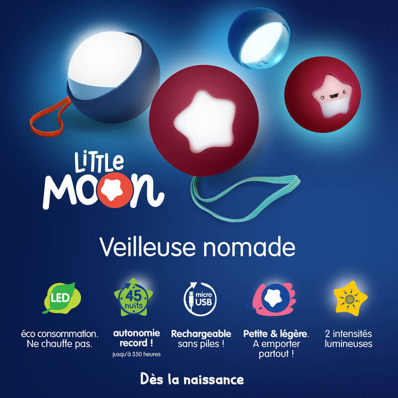 Veilleuse Little Moon Pabobo infos