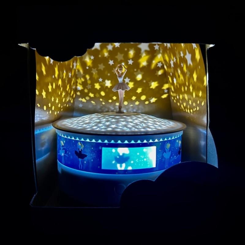 Veilleuse Projecteur d'Etoiles Ballerine TROUSSELIER projecteur dans boîte