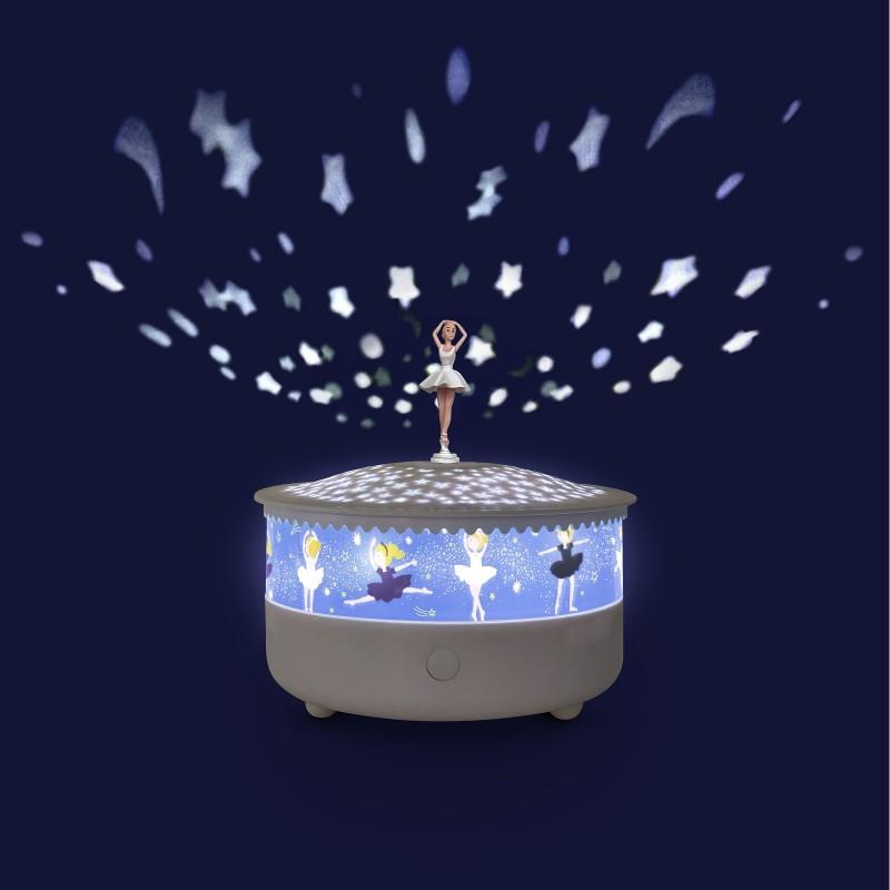 Veilleuse Projecteur d'Etoiles Ballerine TROUSSELIER projecteur nuit