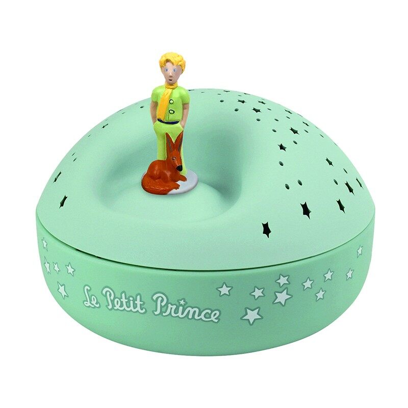 Veilleuse - Projecteur d'Etoiles Musical le Petit Prince© - piles incluses Trousselier produit face