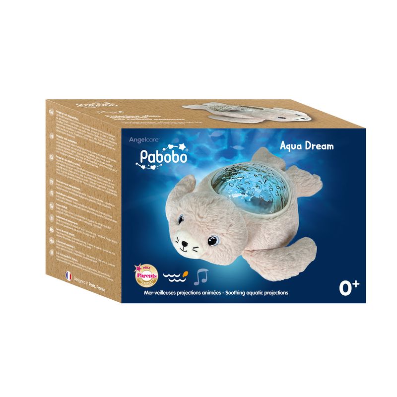 Veilleuse projecteur Phoque Aqua Dream Pabobo packaging