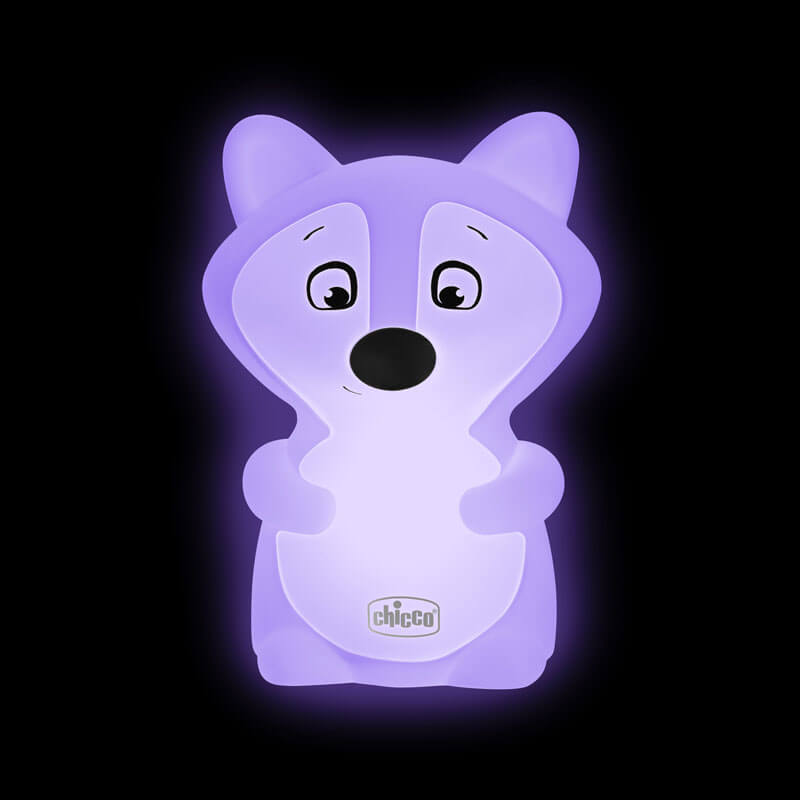 Veilleuse Sweet Lights renard Chicco violet