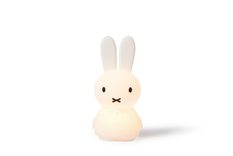 Veilleuse tactile Miffy Shine MR Maria face allumée