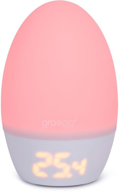 Veilleuse et thermomètre numérique Groegg 2 Tommee Tippee Rouge