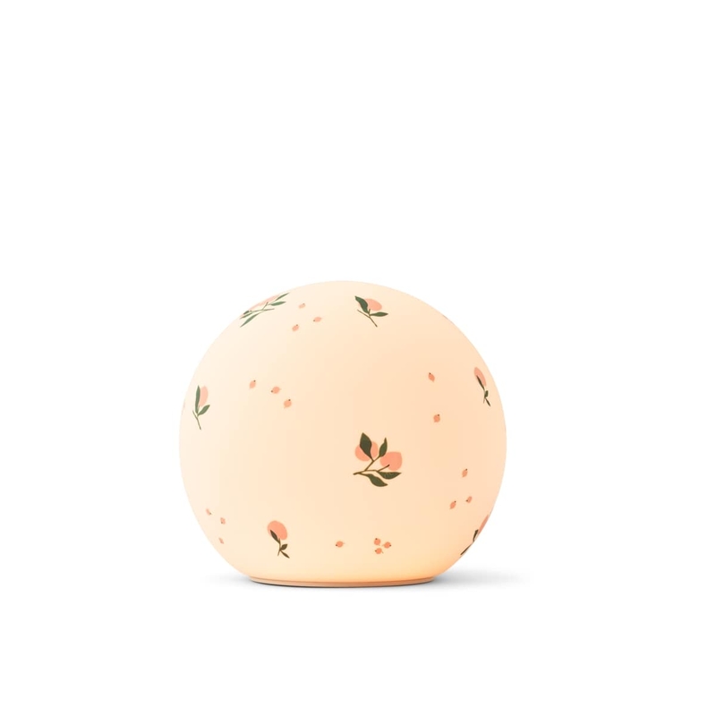 Veilleuse Yuki Peach / Sea shell LIEWOOD allumé