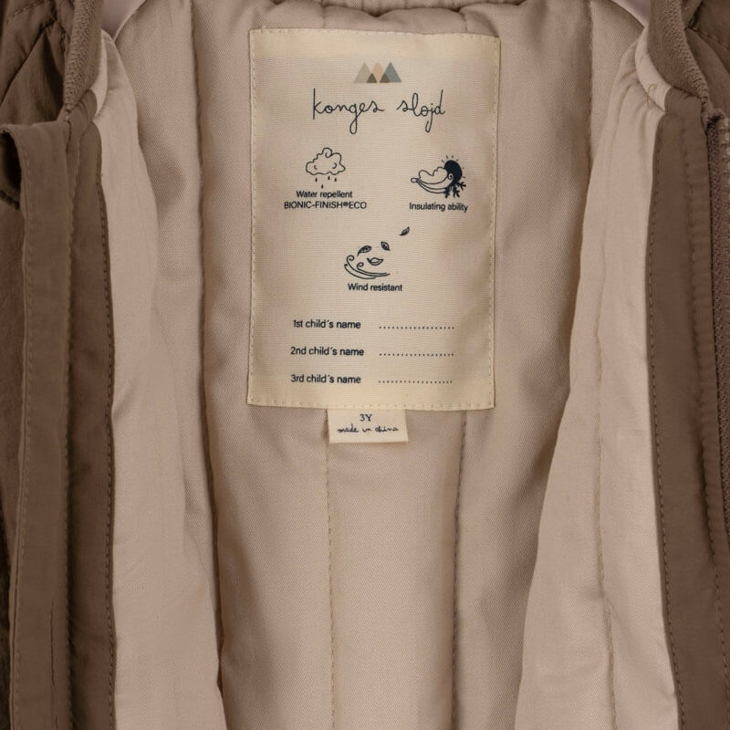 Veste bomber Juno Konges Slojd étiquette