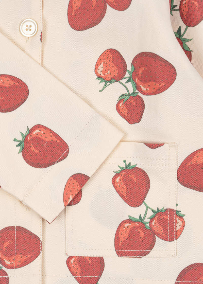 Veste Fen Fraise Konges Slojd manche