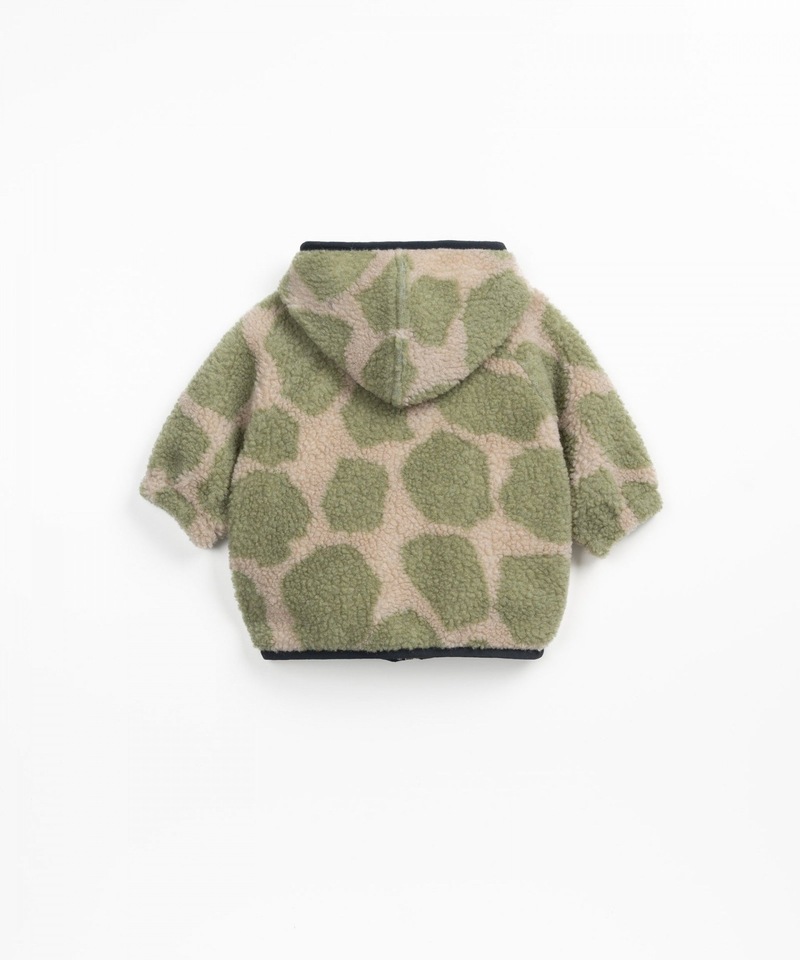Veste fourrure jacquard Pine PLAY UP dos