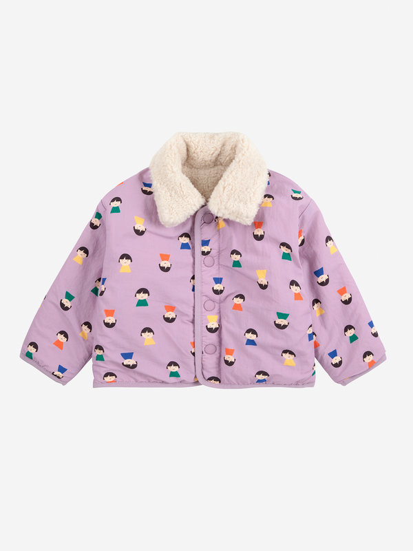 Veste réversible Sherpa Game Pawns All Over 18 mois Bobo Choses face 1