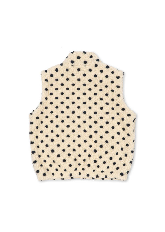 Veste sans manches Jody Teddy Grs Dot Lumiere Konges Slojd dos