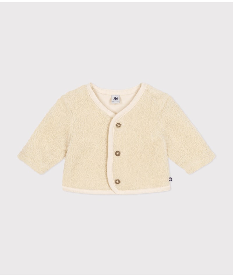 Veste en sherpa Avalanche Petit Bateau devant