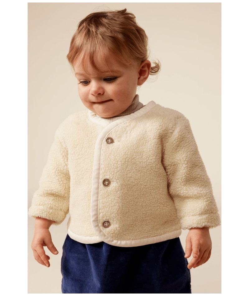 Veste en sherpa Avalanche Petit Bateau lifestyle 1