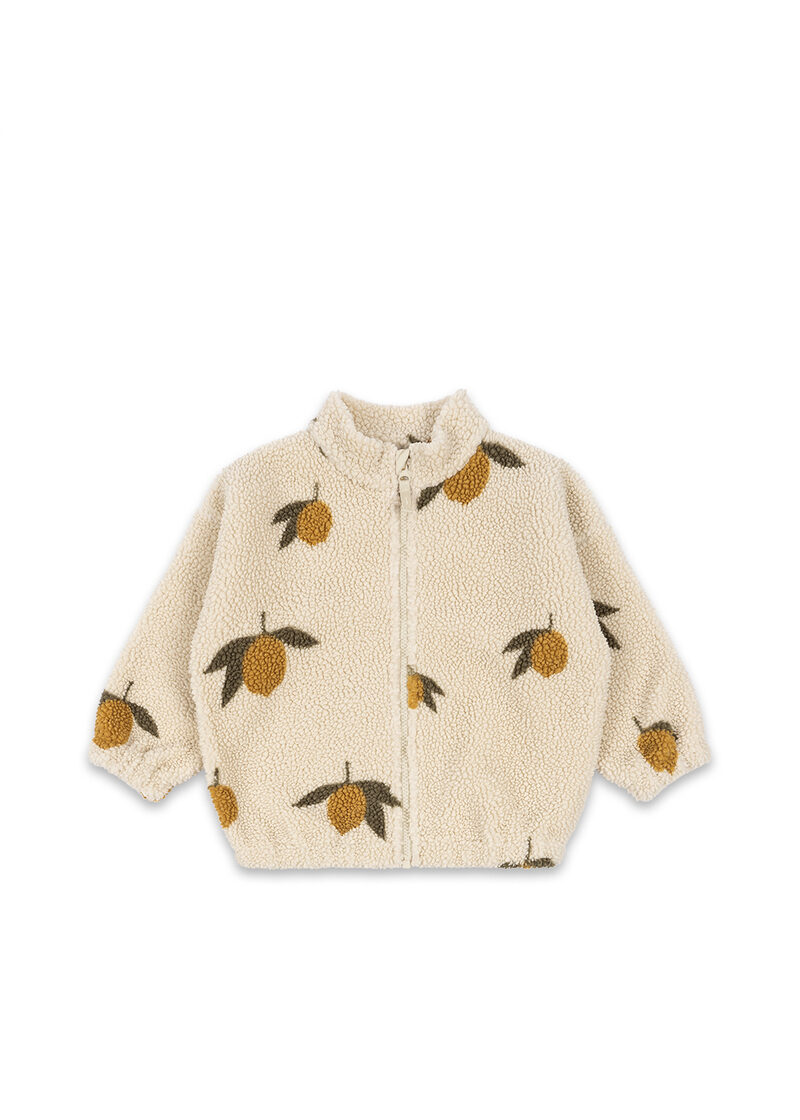 Veste Teddy Jody Grand Citron Konges Slojd face