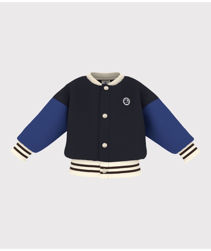 Veste Teddy en Molleton Smoking/Calvin Petit Bateau produit