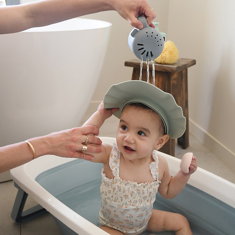 Visière de bain Vert de gris BEABA lifestyle3