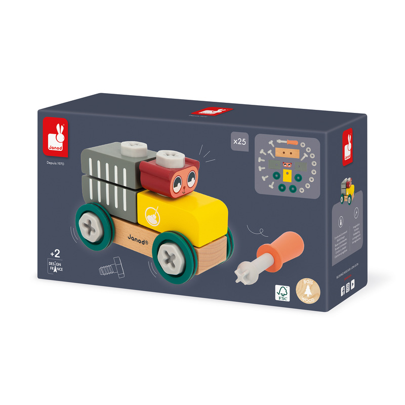 Voiture à Bricoler  Brico'Kids Ours boite