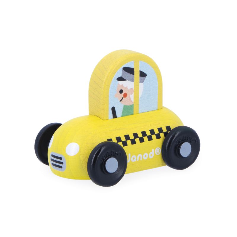 Voiture de Taxi Cross Roads Janod profil gauche