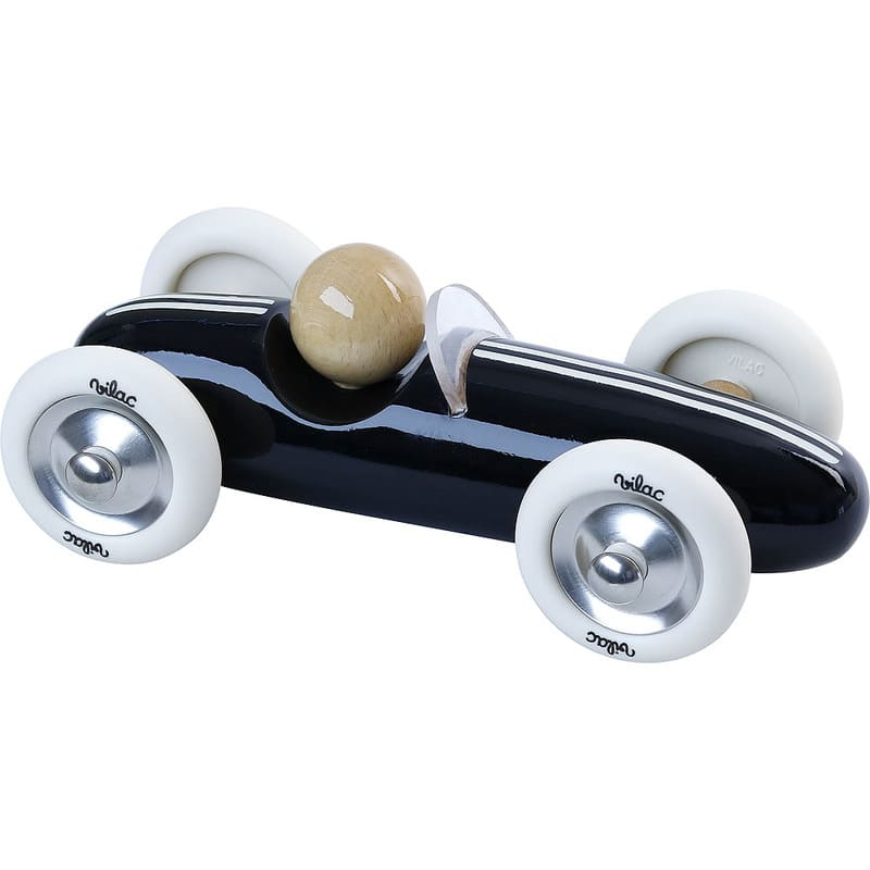 Voiture Grand Prix Vintage MM Noire Vilac Détail
