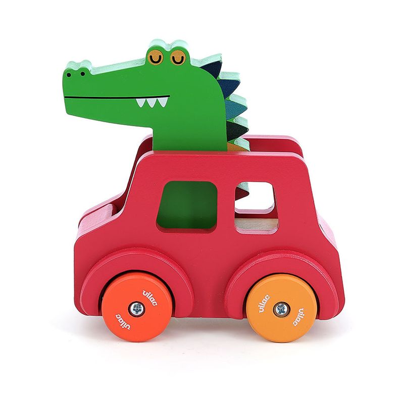 Voiture pouet Crocodile - Andy Westface Vilac vue de côté