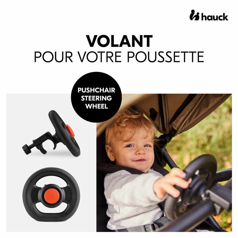 Volant pour poussette Hauck poussette