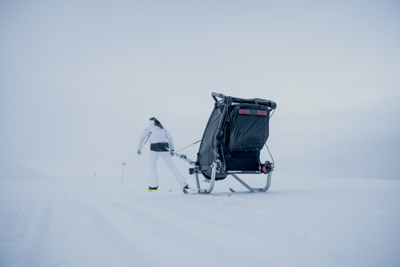 XC Ski Kit pour Chariot Thule lifestyle