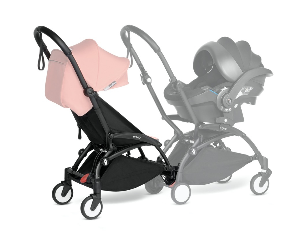 Yoyo connect pour poussette Yoyo noir Babyzen pack 6+ et siège-auto