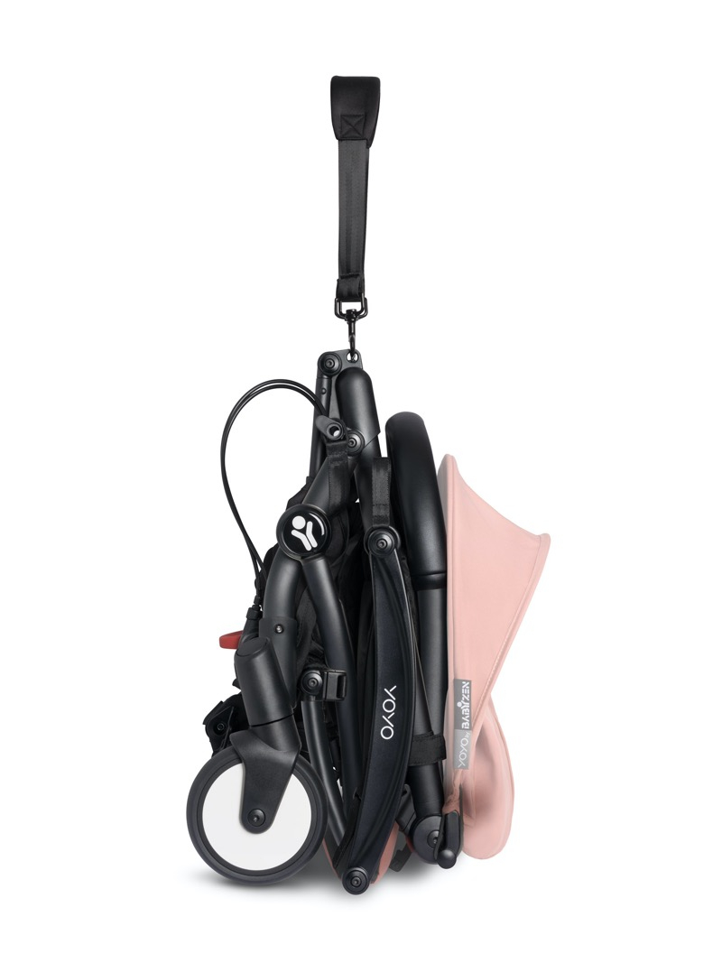 Yoyo connect pour poussette Yoyo noir Babyzen pliée