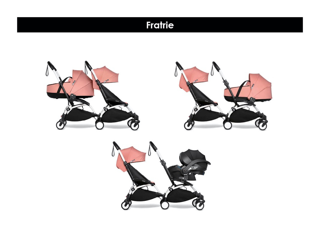 Yoyo connect pour poussette Yoyo Babyzen fratrie