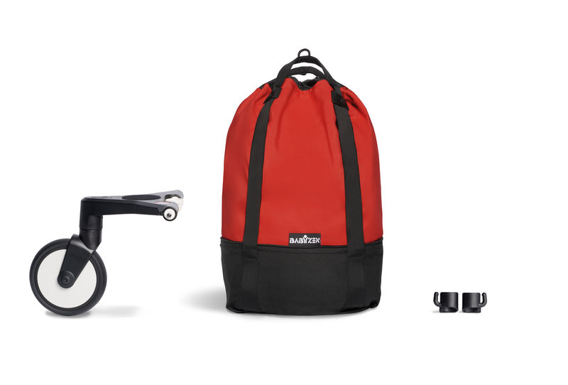 Yoyo + bag sac à roulettes pour poussette Yoyo + Rouge Babyzen Accessoires